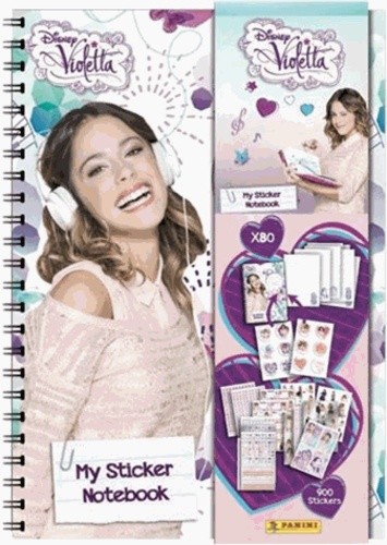  My sticker notebook violetta 