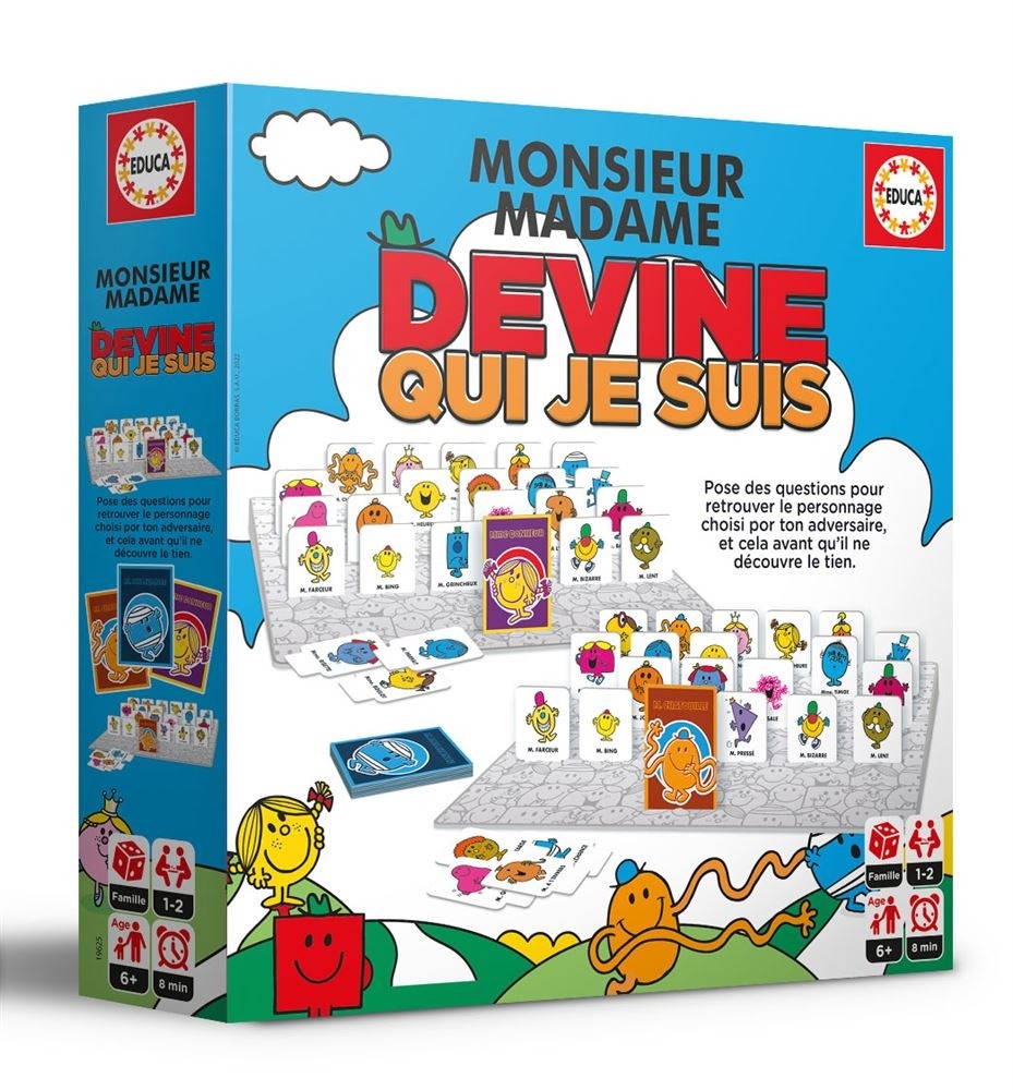 DEVINE QUI JE SUIS! MADAME MONSIEUR 19625