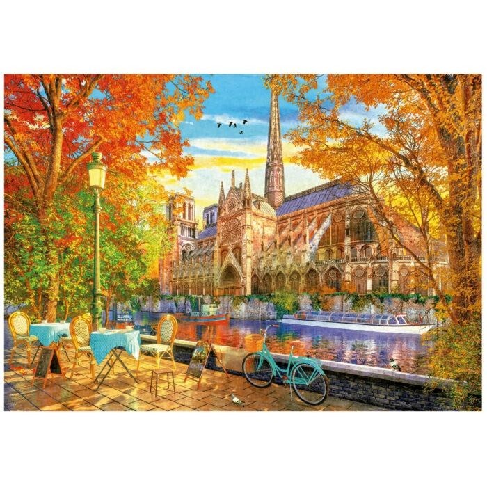 PUZZLE 1000PCS L'AUTOMNE À NOTRE DAME 19936