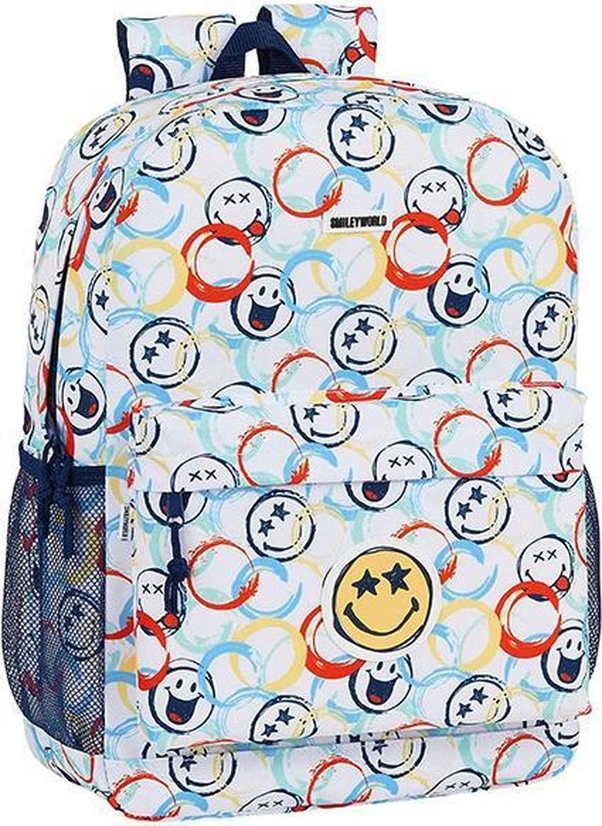 SAC A DOS SMILEY WORLD ART 43 CM