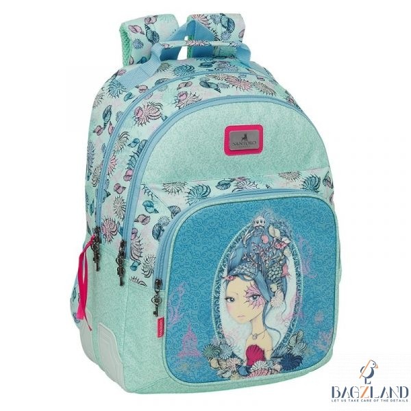 SAC A DOS DOUBLE MIRABELLE-MARINA DE SANTORO 42 CM