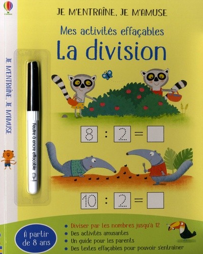  Mes activités effaçables la division  