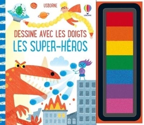  Dessine avec les doigts... Les super-héros 