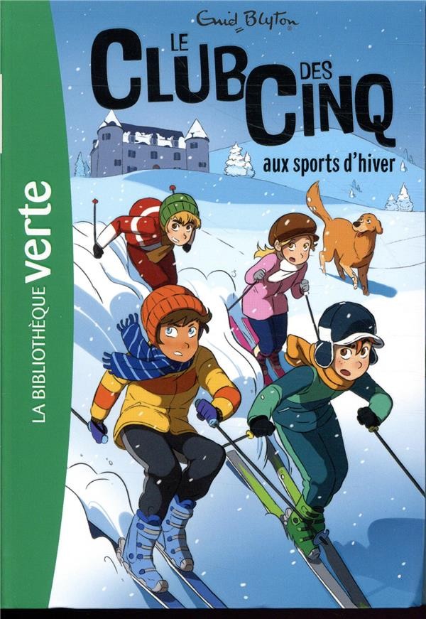  Le Club des Cinq t.9 ; le Club des Cinq aux sports d'hiver 