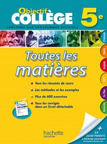  Toutes les matières 5e 