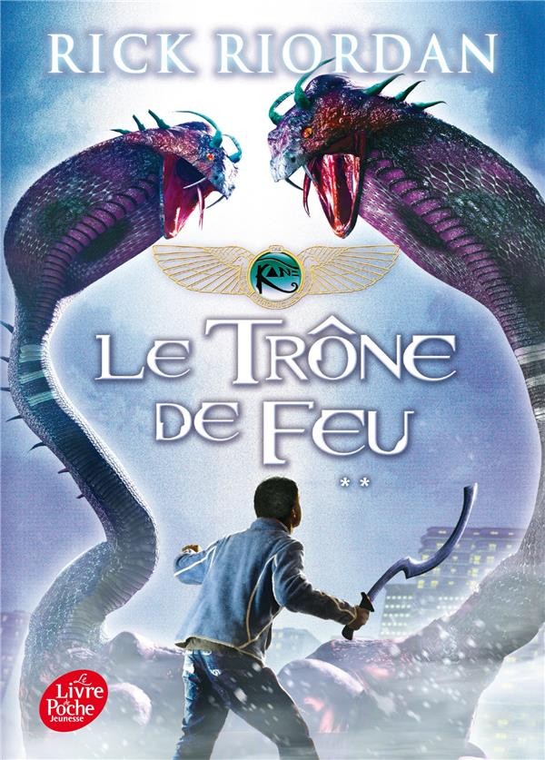  Kane chronicles t.2 ; le trône de feu 