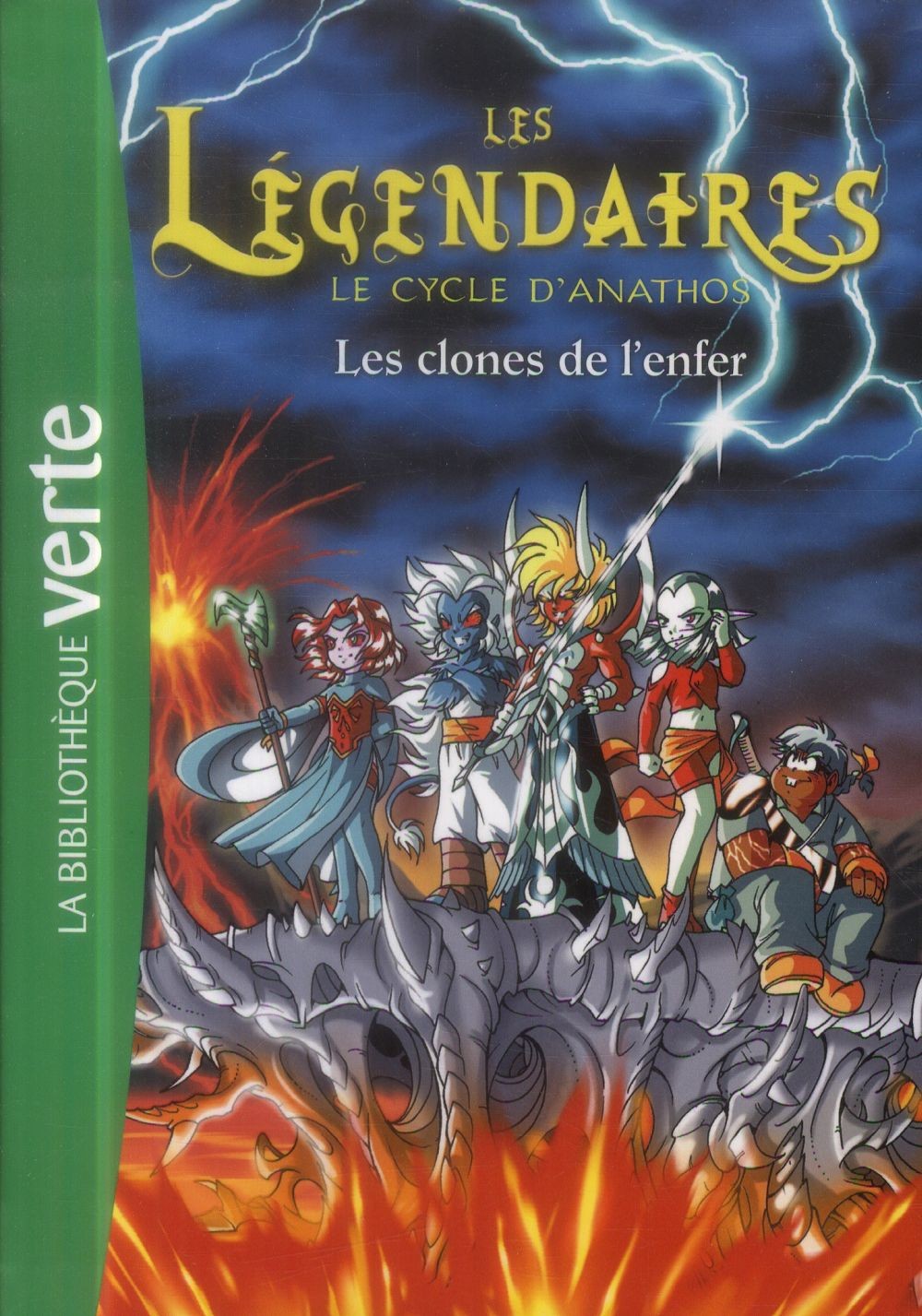  Les Légendaires t.11 ; le cycle d'Anathos ; les clones de l'enfer 