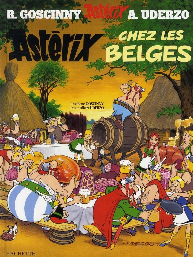  Astérix t.24 ; Astérix chez les belges 