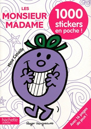 Les Monsieur Madame - 1000 stickers en poche ! 