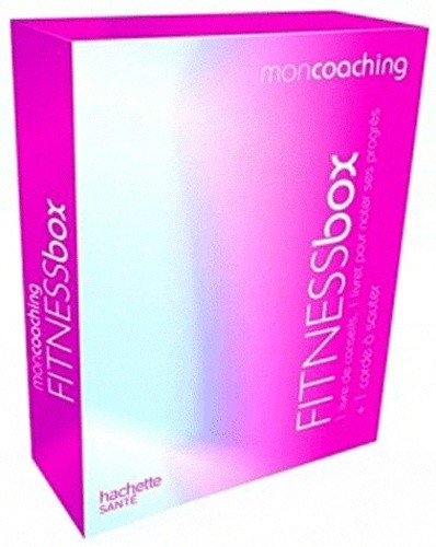  Fitness box - Mon coaching, 1 livre + un cahier de suivi + 1 corde à sauter eléctronique 