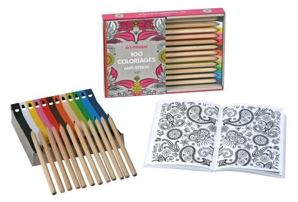 Art-thérapie ; coffret Art-thérapie ; coffret