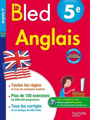 Anglais 5e Le Bled  