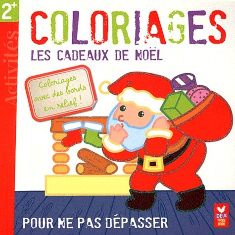  Coloriages pour ne pas dépasser - Les cadeaux de Noël 