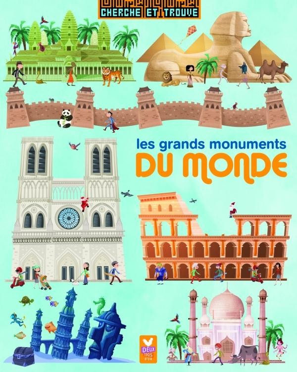  Cherche et trouve ; les grands monuments du monde 