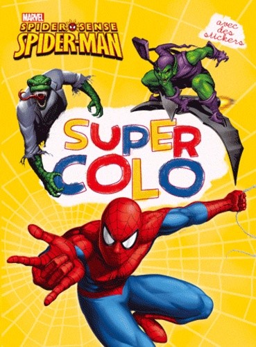  Spider-man Spider sense Super colo - Avec stickers 