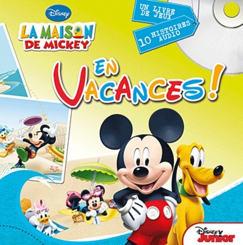 En vacances ! - 1 livre de jeux et 10 histoires audio  