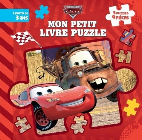  Le monde de Cars - Mon petit livre puzzle  