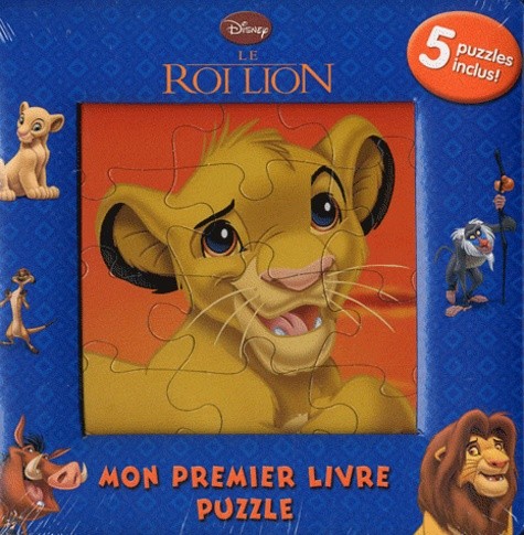  Le roi lion - Mon premier livre puzzle  