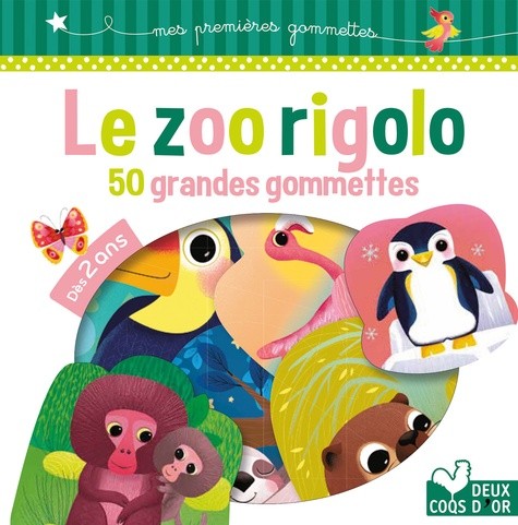 Le zoo rigolo - 50 grandes gommettes 
