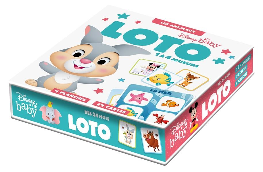  Disney Baby ; loto ; les animaux 