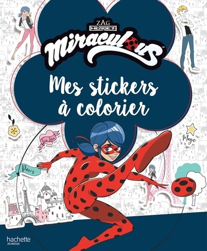  Mes stickers à colorier Miraculous  