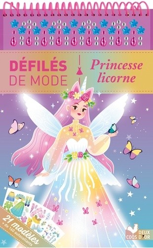  Princesse licorne - 21 modèles et plus de 160 autocollants  