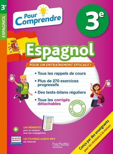  Pour comprendre l'espagnol 3e  