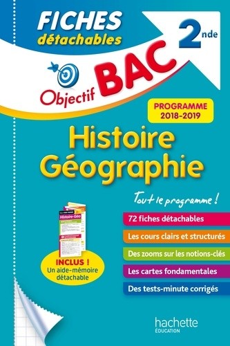  Histoire-Géographie 2nde  