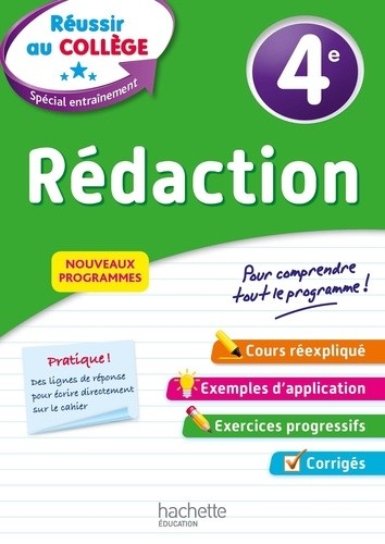  Rédaction 4e  