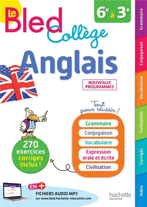  BLED ; anglais collège 