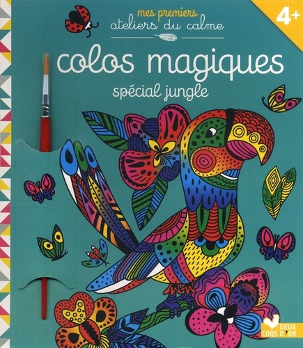  Colos magiques spécial jungle - Avec un pinceau  