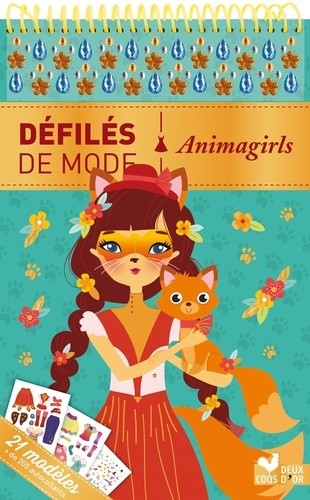  Animagirls - 21 modèles et plus de 250 autocollants  