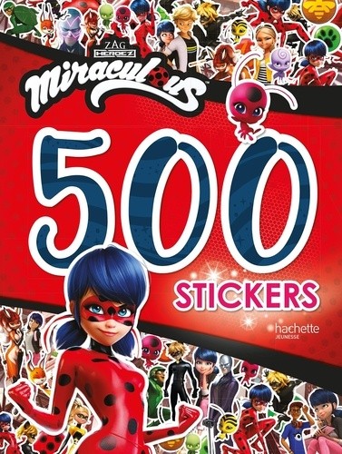  500 stickers Miraculous  