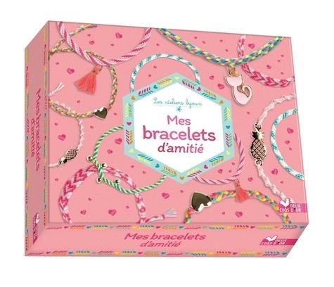  Mes bracelets d'amitié - coffret avec accessoires 