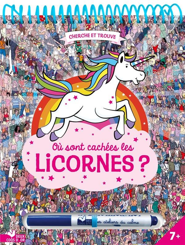  Cherche et trouve ; où sont cachées les licornes ? 