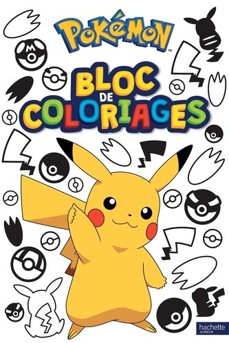  Bloc de coloriages Pokémon  
