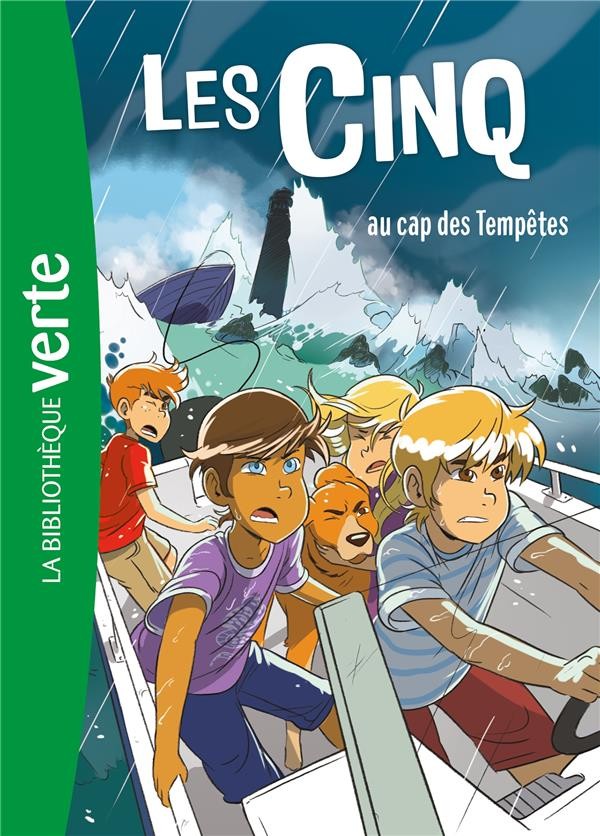 Le Club des Cinq t.23 ; les cinq au Cap des tempêtes 