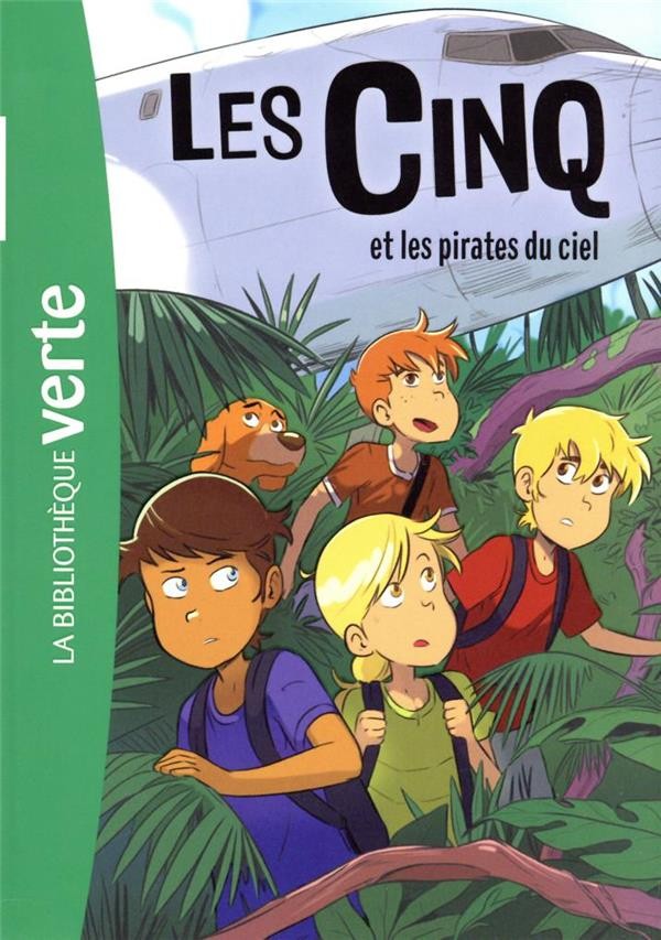  Le Club des Cinq t.26 ; les Cinq et les pirates du ciel 