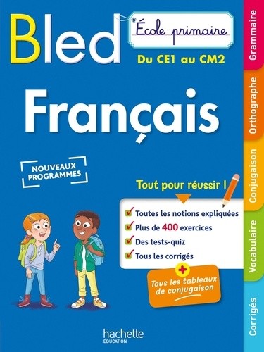  Français du CE1 au CM2  