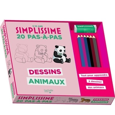 SIMPLISSIME - COFFRET - DESSINS  ANIMAUX INRATABLES