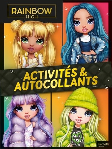  Activités et autocollants Rainbow High  