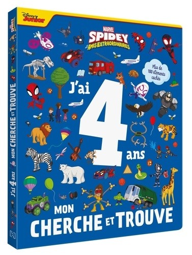  SPIDEY ET SES AMIS EXTRAORDINAIRES - Où se cache ? - Cherche et trouve - J'ai 4 ans - MARVEL 