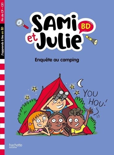  Sami et Julie BD. Enquête au camping - Fin de CP- CE1  