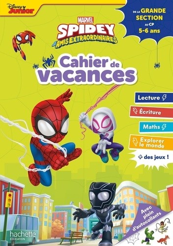 Spidey et ses amis extraordinaires - Cahier de vacances 2023, de la Grande section au CP 