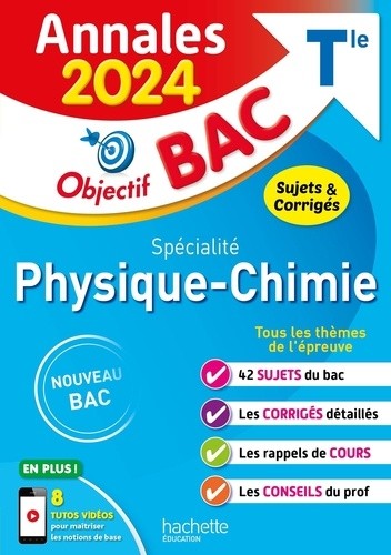  Annales Spécialité Physique-Chimie  