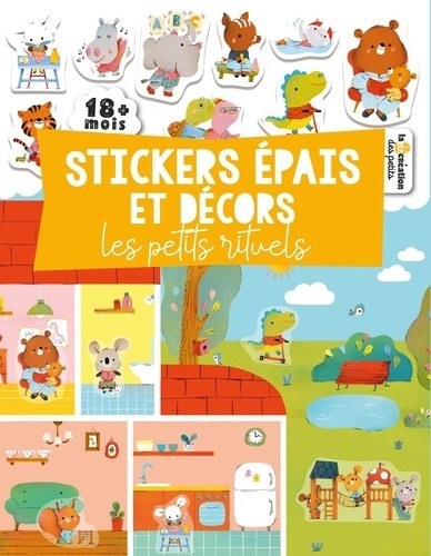  Stickers épais et décors - petits rituels 