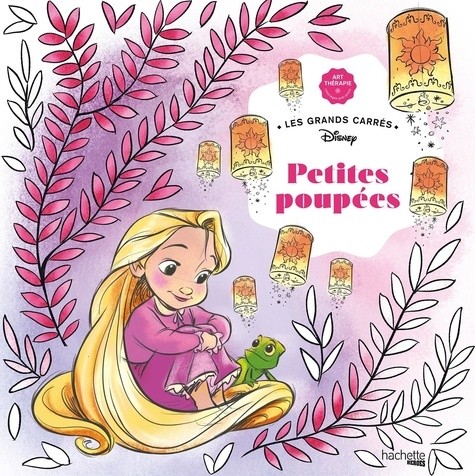  Petites poupées Disney - 45 coloriages  