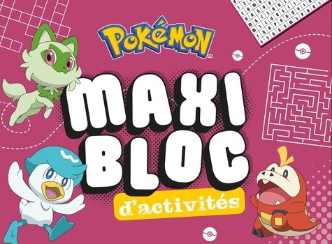 Pokémon - Maxi bloc d'activités - Méga bloc Pokémon - Maxi bloc d'activités - Méga bloc