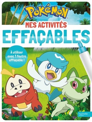  Pokémon - Mes activités effaçables  