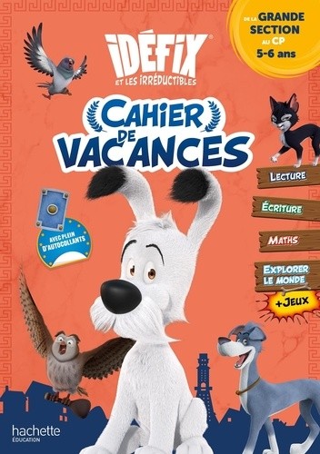  Idefix Cahier de vacances 2024 GS / CP 